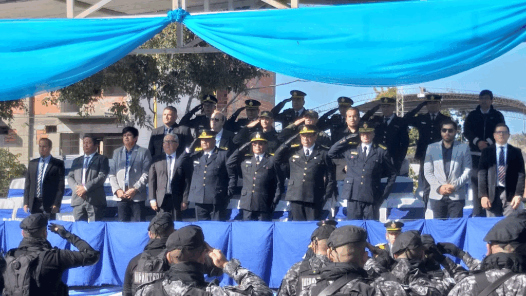 180 ANIVERSARIO DE LA POLICÍA DE JUJUY: EMOTIVA CONMEMORACIÓN EN SAN PEDRO