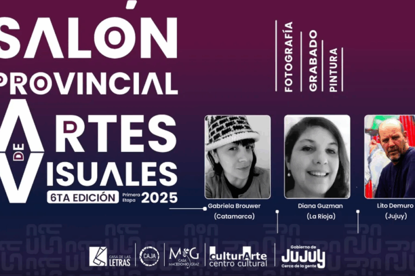SE CONFORMÓ EL JURADO DEL SALÓN PROVINCIAL DE ARTES VISUALES 2025