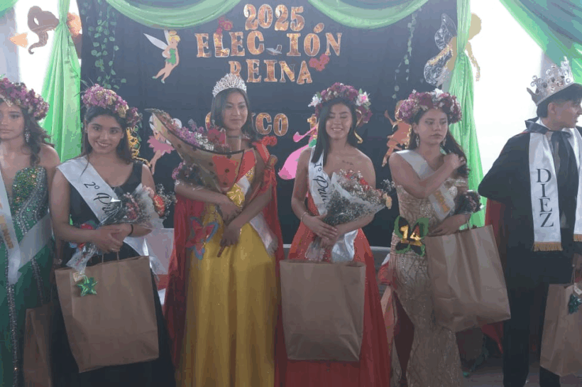 MILAGRO FLORES ES LA REPRESENTANTE ESTUDIANTIL DEL COLEGIO SECUNDARIO N°15