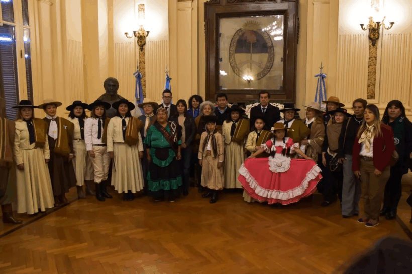 ACOMPAÑAMIENTO EN EL PRIMER ENCUENTRO PROVINCIAL DE MUJERES GAUCHAS