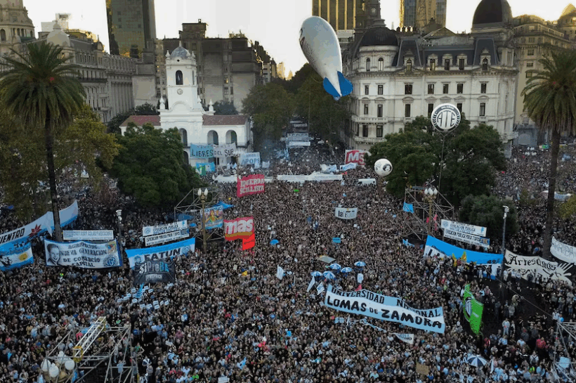 HOY: MARCHA FEDERAL EN DEFENSA DE LA UNIVERSIDAD Y SALUD PÚBLICA